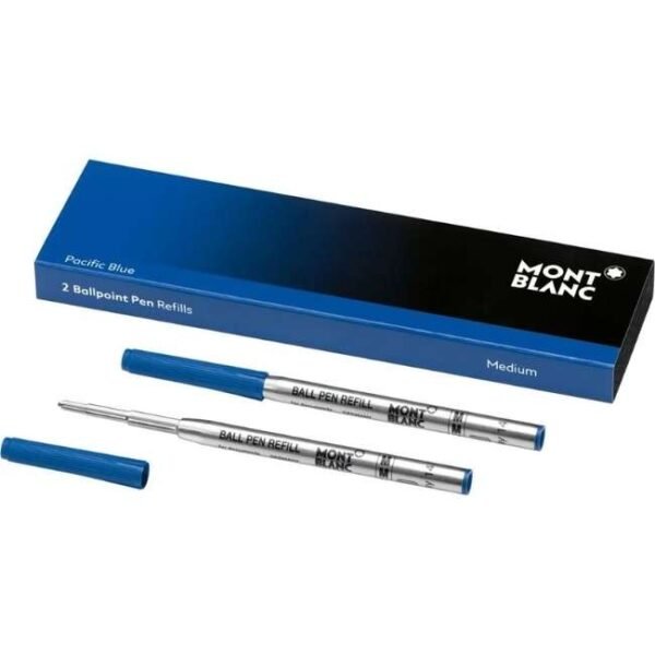 Montblanc 2 Ballpoint Refill (F) Pacific Blue - 116212