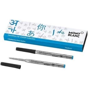 Montblanc Unicef Set Of Two Ballpoint Pen Refills - 116220