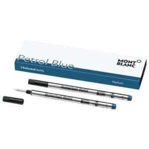 Montblanc Roller Pen Refill M Petrol Blue - 119610