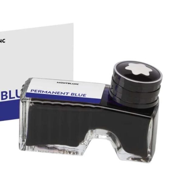 Montblanc Ink Bottle Permanent Blue 60 Ml - 128195