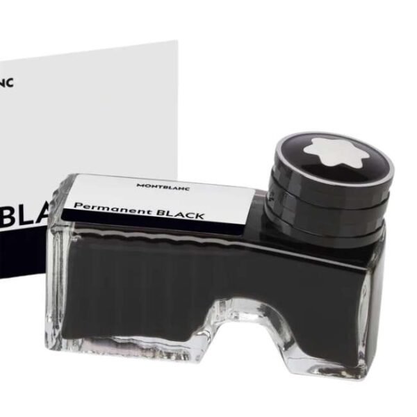 Montblanc Ink Bottle tintero Permanent Black 60Ml - 128196