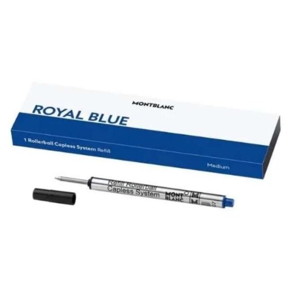 Montblanc Capless Rollerball Refill Medium Royal Blue - 128243