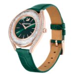 Swarovski Cry Aura Women Green Dial Chronograph Watch - 5644078