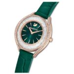 Swarovski Cry Aura Women Green Dial Chronograph Watch - 5644078