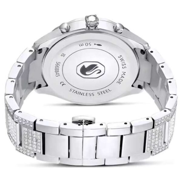 Swarovski Dextera Lux Women Silver Dial Chronograph Watch - 5668845