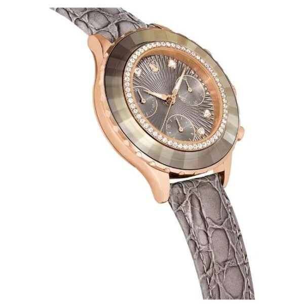 Swarovski Octea Chrono Women Grey Dial Chronograph Watch - 5671153