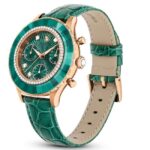 Swarovski Octea Chrono Women Green Dial Chronograph Watch - 5672931