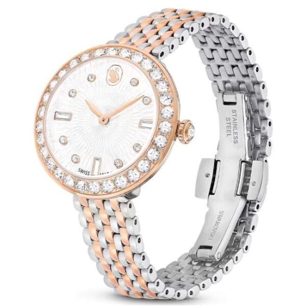 Swarovski Certa Women Rose Gold Dial Quartz Watch - 5672971