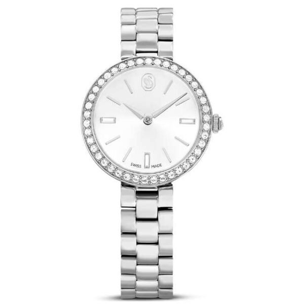 Swarovski Certa Women White Dial Chronograph Watch - 5672998