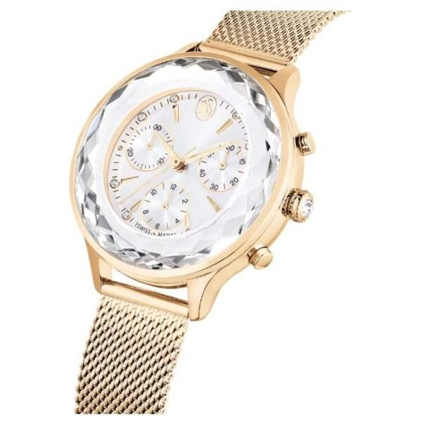 Swarovski Nova Chrono Women White Dial Chronograph Watch - 5677500