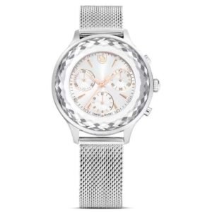 Swarovski Nova Chrono Women White Dial Chronograph Watch - 5677503