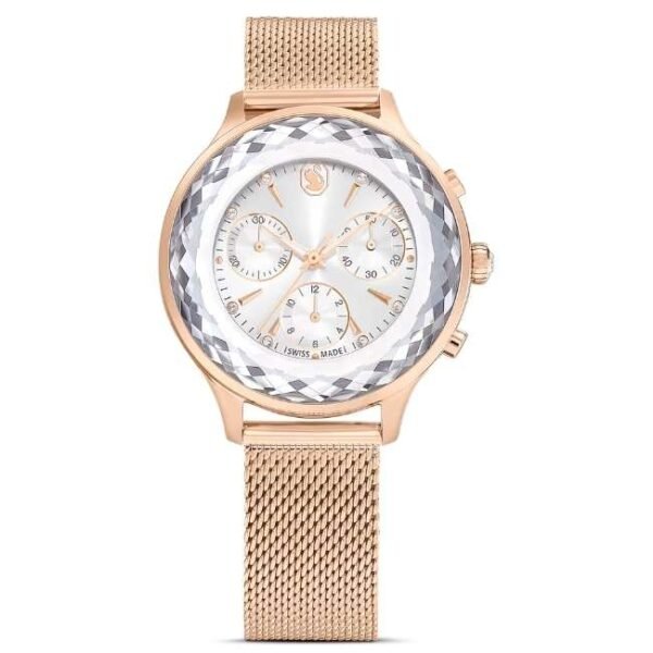 Swarovski Nova Chrono Women White Dial Chronograph Watch - 5677506