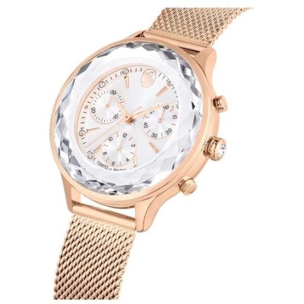 Swarovski Nova Chrono Women White Dial Chronograph Watch - 5677506