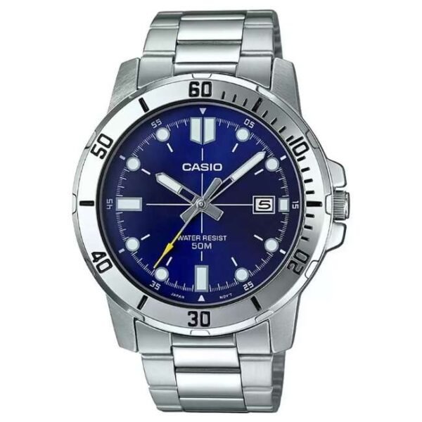 Casio Enticer Men Blue Dial Quartz Watch - A1364