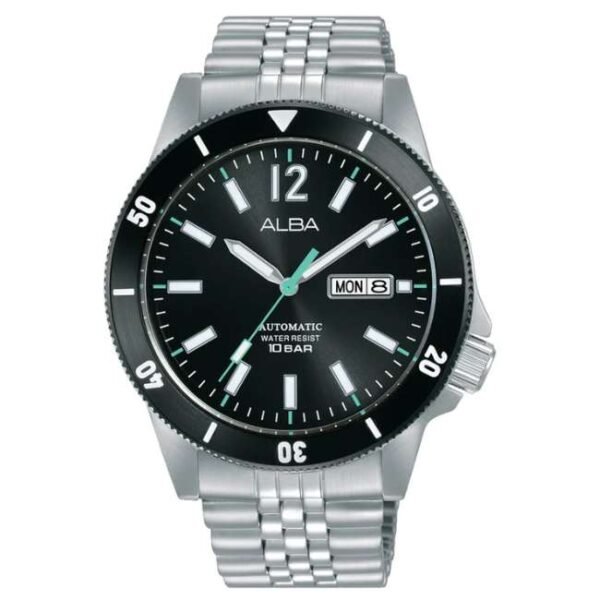 Alba Men Black Dial Automatic Watch - AL4645X1
