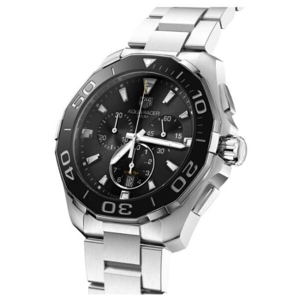 TAG Heuer Aquaracer Black Dial Chronograph Watch - CAY111A.BA0927