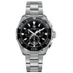 TAG Heuer Aquaracer Black Dial Chronograph Watch - CAY111A.BA0927