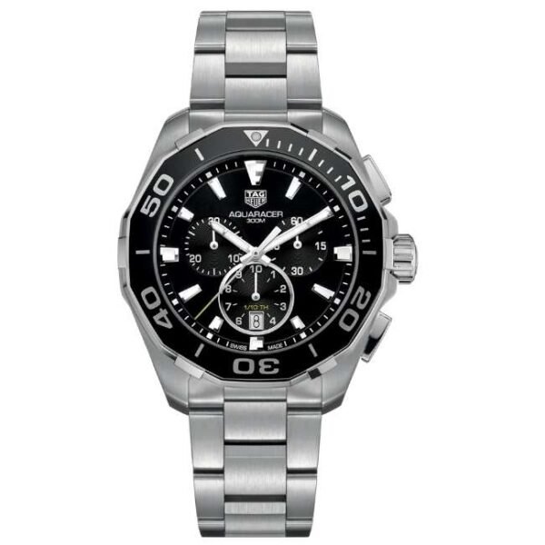 TAG Heuer Aquaracer Black Dial Chronograph Watch - CAY111A.BA0927