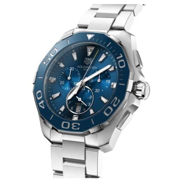 TAG Heuer Aquaracer Blue Dial Chronograph Watch - CAY111B.BA0927