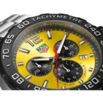 TAG Heuer Formula 1 Yellow Dial Chronograph Watch - CAZ101AM.BA0842