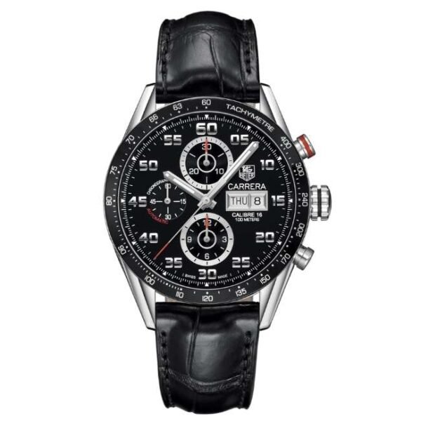 TAG Heuer Carrera Black Dial Automatic Watch - CV2A1R.FC6235