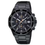 Casio Edifice Men Black Dial Chronograph Watch – ED638