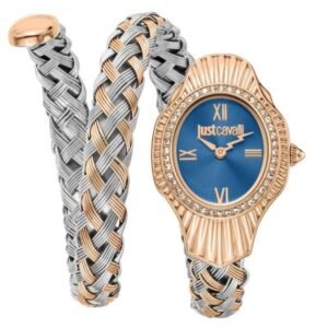 Just Cavalli Twined Women Blue Dial Quartz Watch - JC1L305M0065