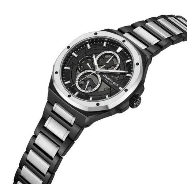 Kenneth Cole Men Black Dial Multifunction Watch - KCWGK0047203MN