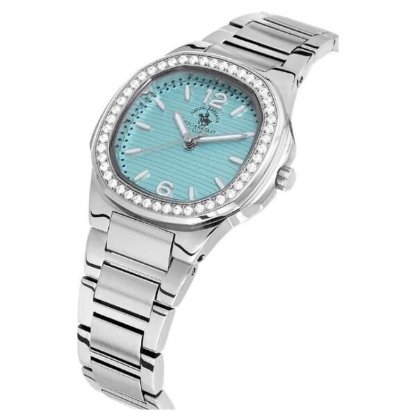 Santa Barbara Quartz Women Turquoise Dial Watch - SB.1.10481-2