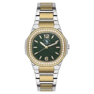 Santa Barbara Quartz Women Green Dial Watch - SB.1.10481-4