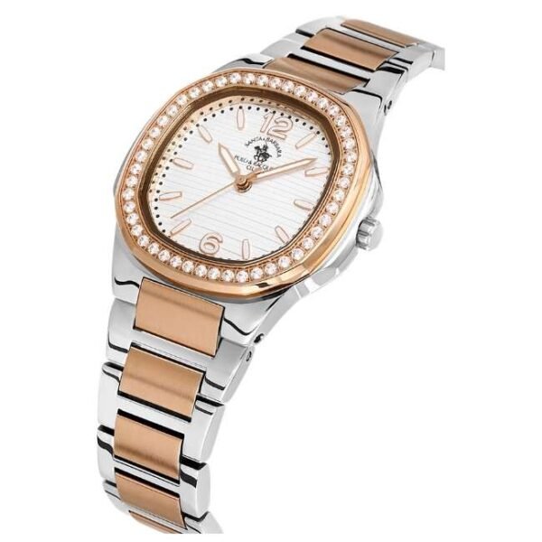 Santa Barbara Quartz Women White Dial Watch - SB.1.10481-5