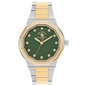 Santa Barbara Quartz Women Green Dial Watch - SB.1.10552-4