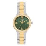 Santa Barbara Quartz Women Green Dial Watch - SB.1.10553-4