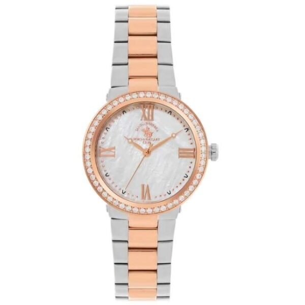 Santa Barbara Quartz Women White Dial Watch - SB.1.10553-5