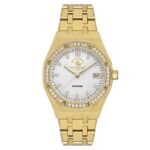 Santa Barbara Quartz Women Gold Dial Watch - SB.1.10554-2