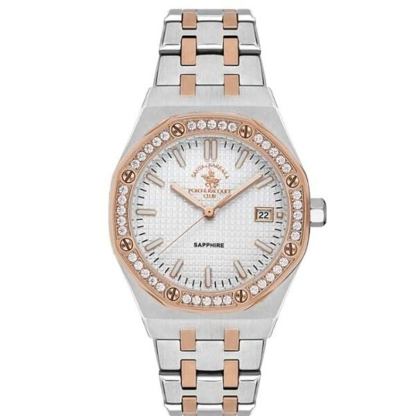 Santa Barbara Quartz Women White Dial Watch - SB.1.10554-5