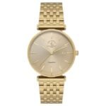 Santa Barbara Quartz Women Gold Dial Watch - SB.1.10570-2