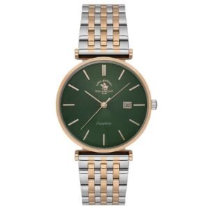 Santa Barbara Quartz Women Green Dial Watch - SB.1.10570-5