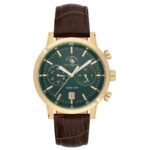 Santa Barbara Chronograph Men Green Dial Watch - SB.1.10586-4