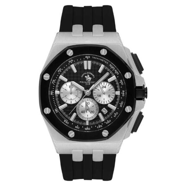 Santa Barbara Chronograph Men Black Dial Watch - SB.1.10601-1