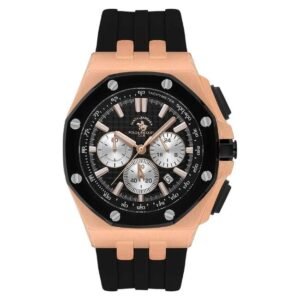 Santa Barbara Chronograph Men Black Dial Watch - SB.1.10601-5