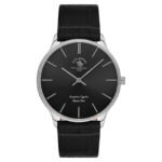 Santa Barbara Quartz Men Black Dial Watch - SB.1.10603-2