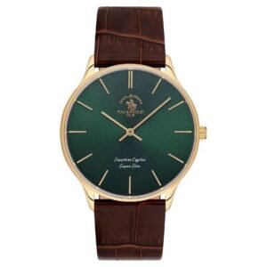 Santa Barbara 
Quartz Men Green Dial Watch - SB.1.10603-5