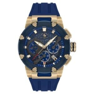 Santa Barbara 
Quartz Men Blue Dial Watch - SB.5.10001-4