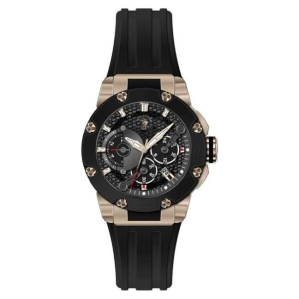 Santa Barbara Chronograph Men Black Dial Watch - SB.5.10001-5