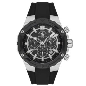 Santa Barbara Chronograph Men Black Dial Watch - SB.5.10002-2
