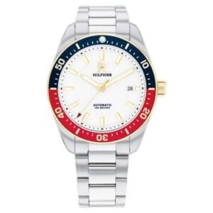 Tommy Hilfiger Th85 - Automatic Men White Dial Automatic Watch - TH1710551