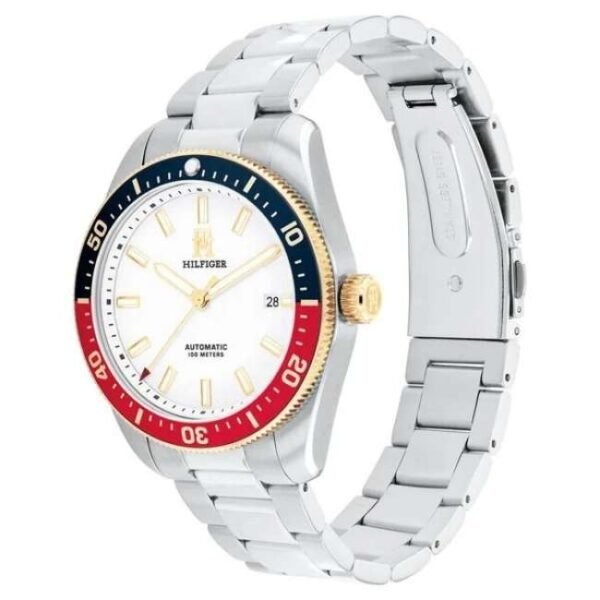 Tommy Hilfiger Th85 - Automatic Men White Dial Automatic Watch - TH1710551