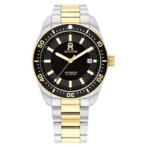 Tommy Hilfiger Th85 - Automatic Men Black Dial Automatic Watch - TH1710552