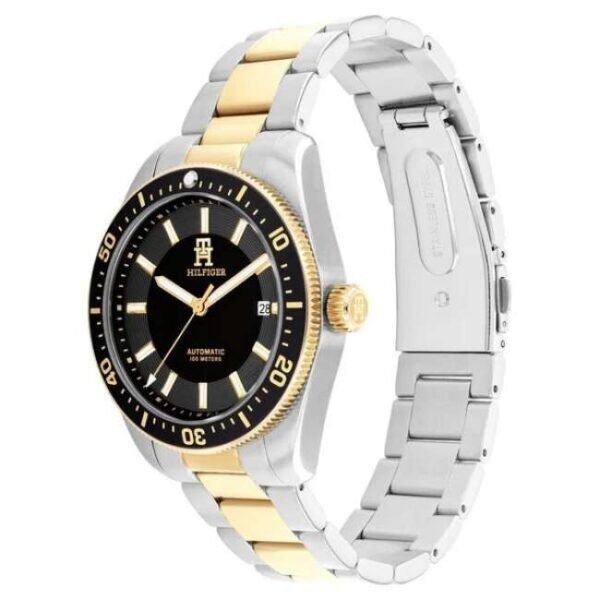 Tommy Hilfiger Th85 - Automatic Men Black Dial Automatic Watch - TH1710552